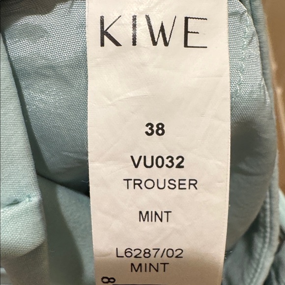 Kiwe Mint Green Slim Fit Pants - Picture 8 of 11